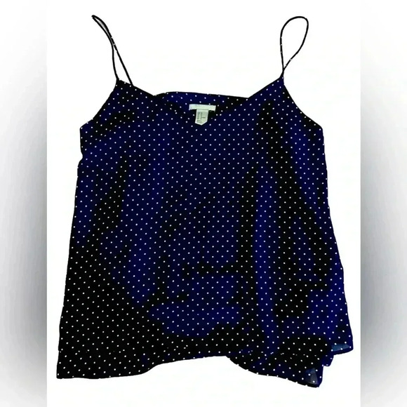 Women’s H&M Polka Dot Tank Top Size 14 - Picture 1 of 5